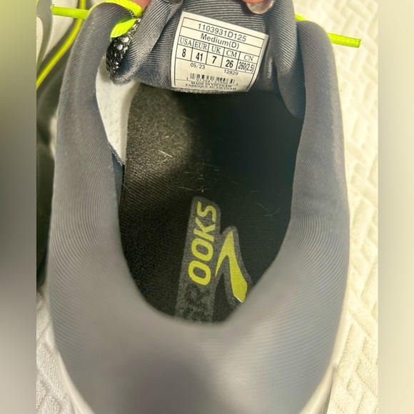 Brooks Ghost 15 Running Shoes Sz Mens 8, Women’s 9.5 - Picture 6 of 7